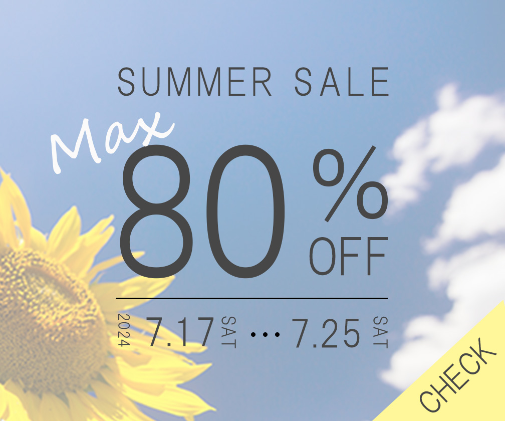 サマーセール告知　バナー広告